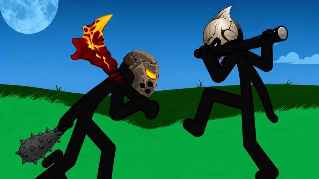 stick war legacy giants fight scene