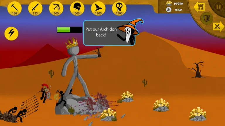 stick war legacy mining scene