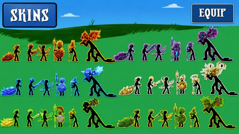 stick war legacy all skins screen shot